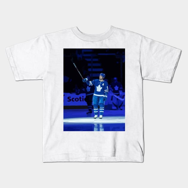 John Tavares Painting Kids T-Shirt by gktb